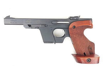 Walther, Mod. GSP Matchpistole links, Kal. .22lr.
