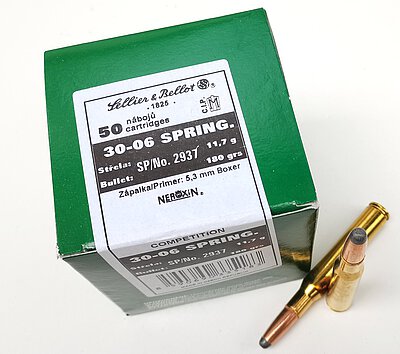 Sellier & Bellot .30-06 Springfield SP 180grs.