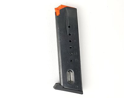 Magazin für S&W Mod. 59 u. 69, Marlin Camp Carbine, 15-Schuss, Kal. 9mm Luger