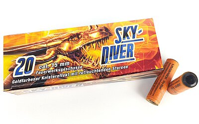 Sky Diver 15mm Signaleffekte 20Stk.