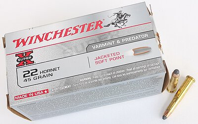 Winchester Super-X .22 Hornet 35grs. SP