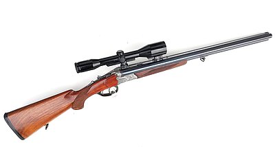 Sempert & Krieghoff Drilling Mod. Waldschütz Trumpf (Stahl), Kal. 8x57JRS + 16/70