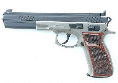 CZ75 Frankonia Silver - Sport II, Kal. 9mm Luger mit 6"-Lauf