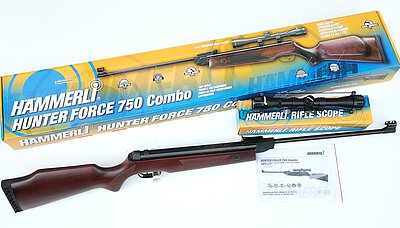 Luftgewehr Hämmerli Hunter Force 750 Combo, Kal. 4,5mm