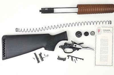 Ersatzteilset Fabarm Pump-Action Schaft, Schlagbolzen, Abzugseinheit, etc.