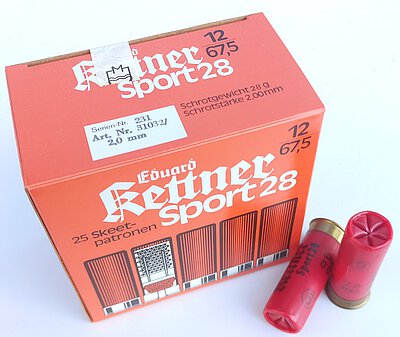 Eduard Kettner Sport, Kal. 12/67,5 Skeet (2,0mm) 28g