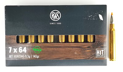 RWS HIT Green 7x64 140grs.
