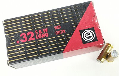 Geco .32S&W Long WC 100grs.
