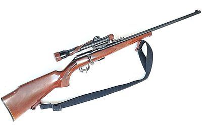 Anschütz mle. 1400, cal. .22lr. + lunette