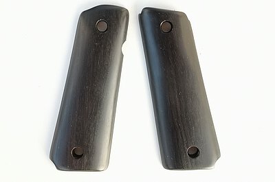 Ebenholzgriffschalen für Colt 1911 und Nachbauten