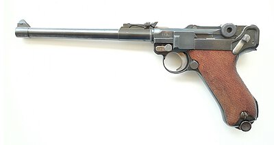 DWM, Mod. Lange Pistole 08, Ari P08, Kal. 9mm Luger