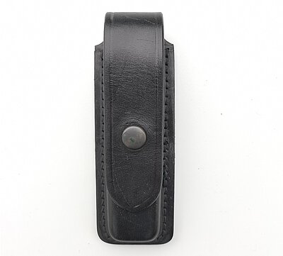 Magazintasche Leder, schwarz für Pistolenmagazin