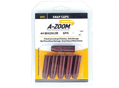 6 Pufferpatronen Kal. .44Mag. A-Zoom