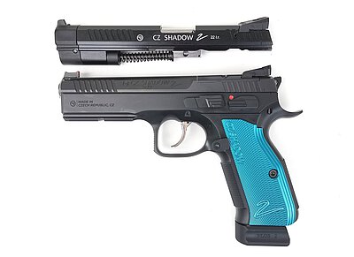 CZ, Shadow 2 OR, Kal. 9mm Luger + Wechselsystem, Kal. .22lr.
