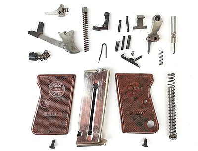 Astra CUB spare parts kit, cal. .22 short (firing pin, magazine, grip panels, etc.)