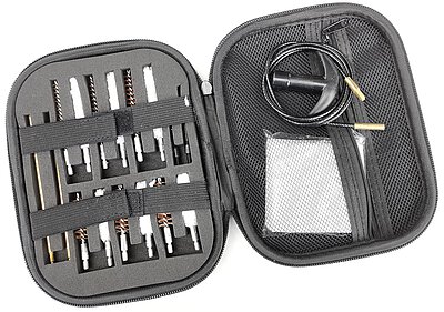 Reinigungsset mit Bronzenbürsten .22, 7mm, .30, 9mm, .38, .357, .40, .45
