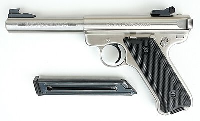 Ruger Mark II Target Stainless, Kal. .22lr.