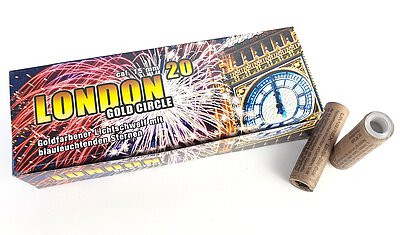 London Gold Circle 15mm Signaleffekte 20Stk.