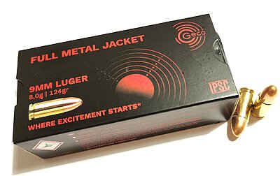 Geco 9mm Luger 124grs. FMJ -Staffelpreise-