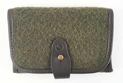 Patronenetui Steinmandl Loden, grün