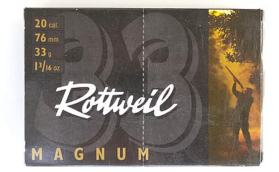 Rottweil, Magnum, Kal. 20/76 (3,7mm) 33g