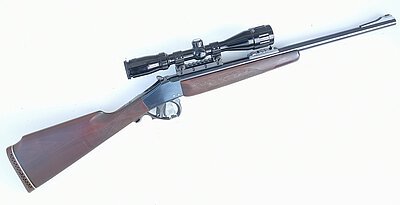 Comblain Brevete Blockbüchse Kal. .50-110 Winchester Express