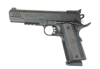 Schmeisser 1911 Hugo, Kal. 9mm Luger mit 5"-Lauf
