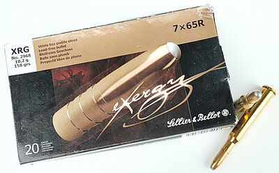 Sellier & Bellot Exergy 7x65R XRG 158grs. (bleifrei)