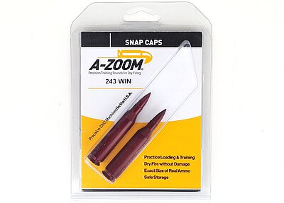 2 Pufferpatronen Kal. .243Win. A-Zoom