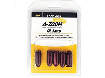 5 Pufferpatronen Kal. .45ACP A-Zoom