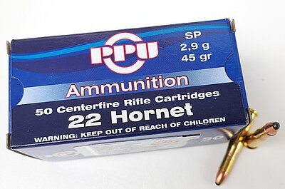 Prvi Partizan PPU .22 Hornet SP 45grs.