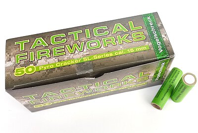 Pyro-Cracker Vogelschreck 15mm Rattereffekte 50Stk.