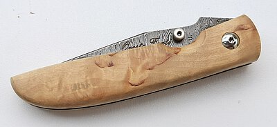 Fox Knifes, Oreste Frati Damasttaschenmesser