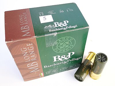 Baschieri & Pellagri, Kal. 12/70 (2,9mm) 36g
