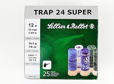 Sellier & Bellot Trap 24 Super 12/70 (2,4mm) 24g