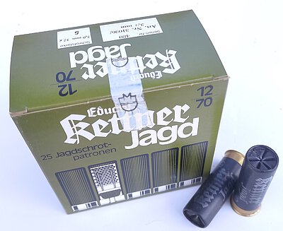 Eduard Kettner, Kal. 12/70 Jagd (3,0mm) 32g